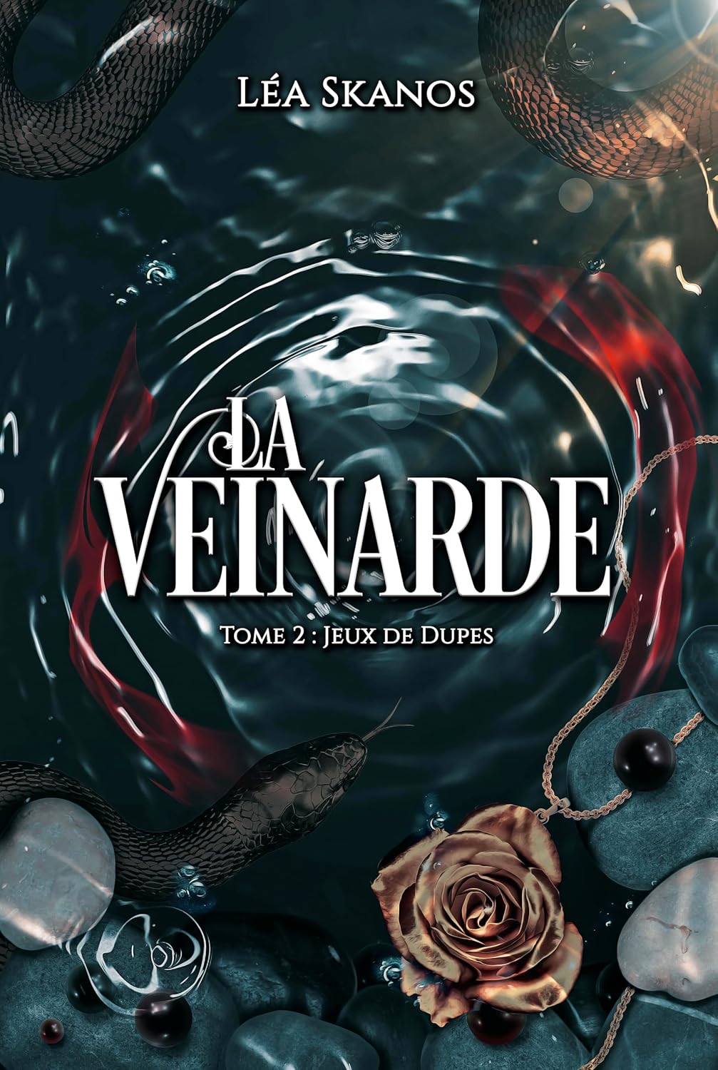 Couverture de La Veinarde, tome 2 : Jeux de dupes